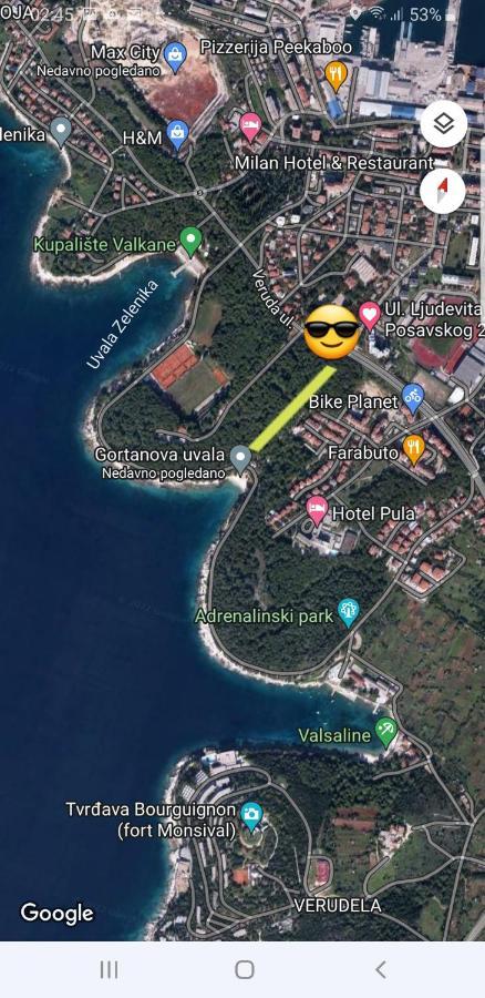 Leut Apartment, 3Min Beach, 15Min Center Pula Exteriör bild